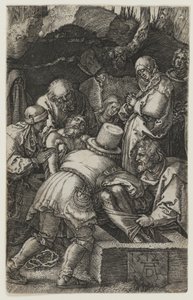 O sepultamento de Cristo de Albrecht Dürer