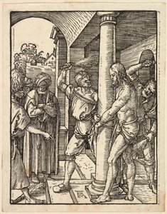 A Flagelação, 1509-11 de Albrecht Dürer