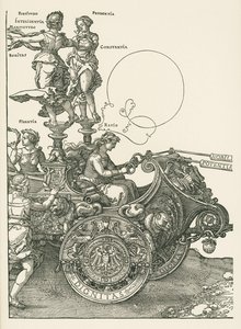 O Grande Carro Triunfal de Albrecht Dürer or Duerer