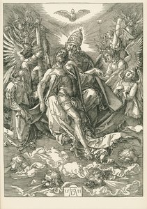 A Santíssima Trindade de Albrecht Dürer or Duerer