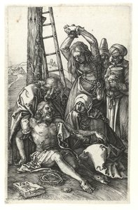 A Lamentação de Cristo de Albrecht Dürer