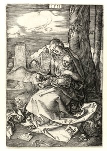A Virgem com a pêra de Albrecht Dürer