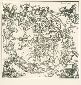 O Hemisfério Norte do Globo Celeste de Albrecht Dürer or Duerer