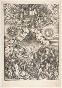 A Abertura do Quinto e Sexto Selos, do Apocalipse de Albrecht Dürer