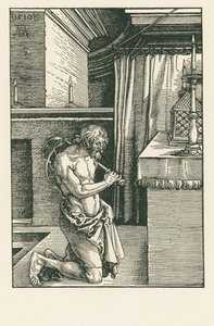 O Penitente de Albrecht Dürer or Duerer