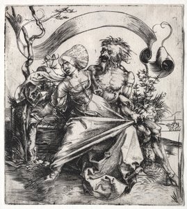 O Ravisher, c. 1495 (gravura) de Albrecht Dürer or Duerer