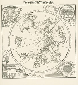 O Hemisfério Sul do Globo Celeste de Albrecht Dürer or Duerer