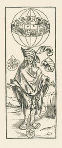 O Sifilítico. 1496 (xilogravura) de Albrecht Dürer or Duerer