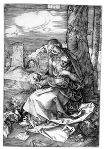 A Virgem e o Menino com a Pêra de Albrecht Dürer