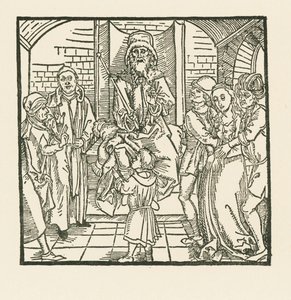 O julgamento de Salomão de Albrecht Dürer or Duerer