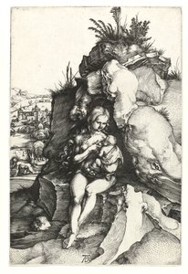 A penitência de São João Crisóstomo, 1496 de Albrecht Dürer