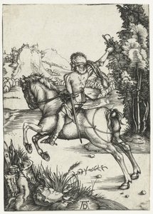 O pequeno estafeta de Albrecht Dürer or Duerer