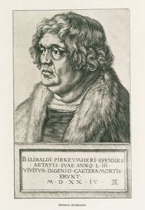 Willibald Pirckheimer de Albrecht Dürer or Duerer