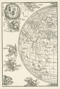 Mapa-múndi de Johannes Stabius de Albrecht Dürer or Duerer