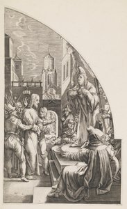 Cristo diante de Caifás de Albrecht von Horn