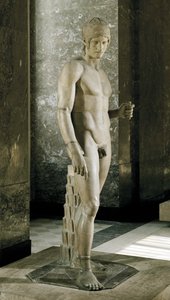 Ares, chamado Marte Borghese ... de Alcamenes Alcamenes