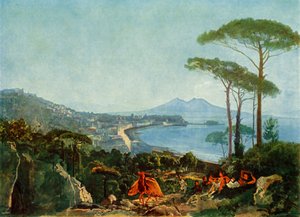 Vista de Nápoles da estrada para Pozzuoli, c1830s, 1965.