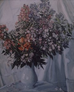 Ainda vida. Floxes, 1911 de Aleksandr Jakovlevic Golovin