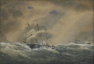A fragata a vapor Svetlana, 1878