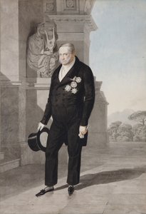 Retrato do rei Francisco I das duas Sicílias 1777-1830, 1825