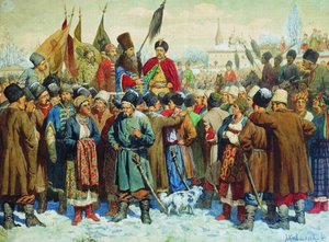 Discurso de Boyar Vasili Buturlins na Rada de Pereyaslav, 1880