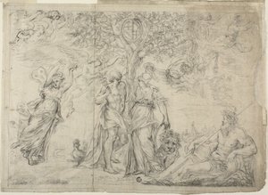 Uma alegoria de Bolonha de Alessandro Algardi