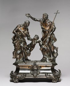 O batismo de Cristo, projetado em 1645-46, provavelmente foi feito em 1650-55