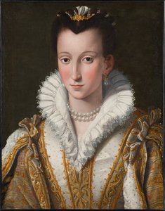 Retrato de Eleonora di Garzia di Toledo, chamada Dianora (?) de Alessandro Allori