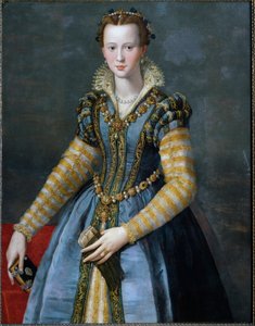 Retrato de Maria de Medicis, Esposa de Henrique IV e Mãe de Luís XIII