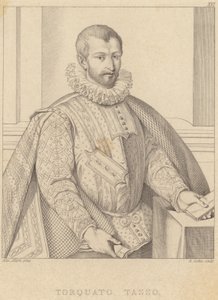 Retrato de Torquato Tasso de Alessandro Allori