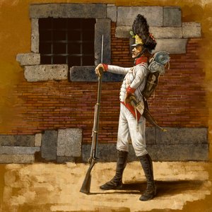 Granadeiro de linha austríaco, cerca de 1809, 2024 de Alessandro Lonati