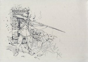 Segundo Império (1852-1870): soldado de infantaria, soldado do exército austríaco, Austro-Húngaro (Austro-Hungariano) de Alessandro Lonati