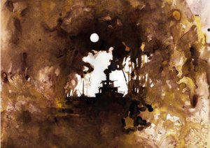 Ilustração do novo "In the Heart of Darkness" de Joseph Conrad. 2012 de Alessandro Lonati