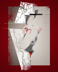 Ucrânia atacada pela Rússia, 2022 (ilustração) de Alessandro Lonati
