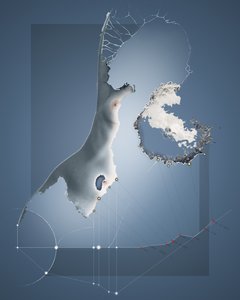 Ucrânia atacada pela Rússia, 2022 (ilustração) de Alessandro Lonati