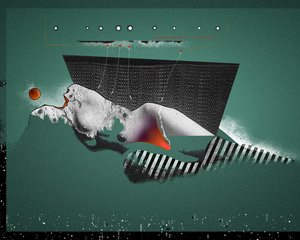 Ucrânia atacada pela Rússia, 2022 (ilustração) de Alessandro Lonati
