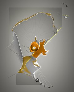 Ucrânia atacada pela Rússia, 2022 (ilustração) de Alessandro Lonati