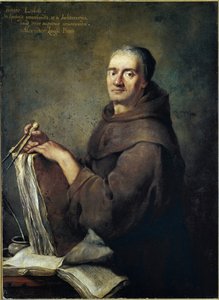 Retrato do teórico da arquitetura Carlo Lodoli (óleo sobre tela