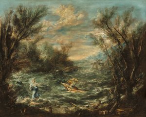 Cristo no Mar da Galiléia, c. 1740.
