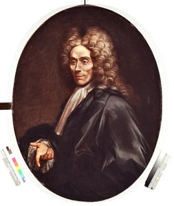 Retrato de um homem Um homem da nobreza, cabeleireiro e vestido preto - Pintura de Alessandro Magnasco dit Il Lissandrino (1667-1749) Genes Musei di Strada Nuova inv n PR 371 de Alessandro Magnasco