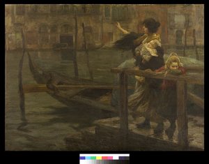 A travessia ou a partida do marinheiro, 1901