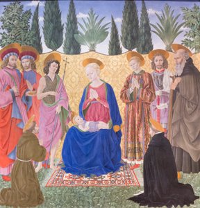Madonna e Criança com santos, conhecido como retábulo Cafaggiolo