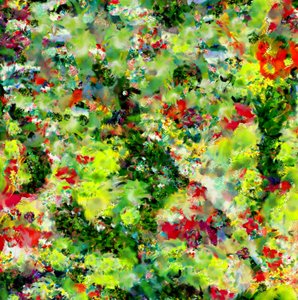 Primavera de 2019,(meios mistos) de Alex Caminker