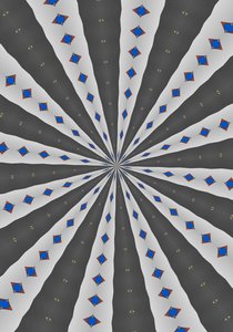 arabesco #43,2019,(mixed media) de Alex Caminker