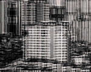 estrutura da cidade,2019,(fotografia) de Alex Caminker