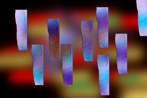 etude #5,2019,(mixed media) de Alex Caminker