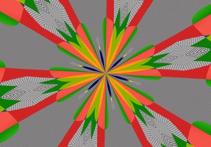 flores #103.2019,(mistura de meios) de Alex Caminker