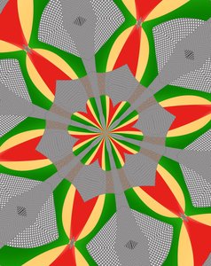 flores #112,2019,(mistura de meios) de Alex Caminker