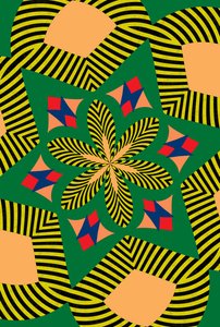 flores #7,2019,(mixed media) de Alex Caminker