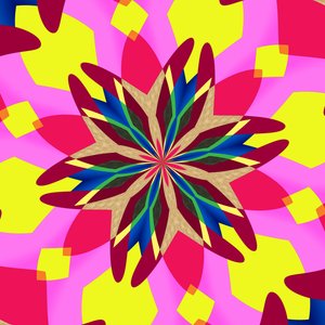 flor de jardim,2019,(meio misto) de Alex Caminker